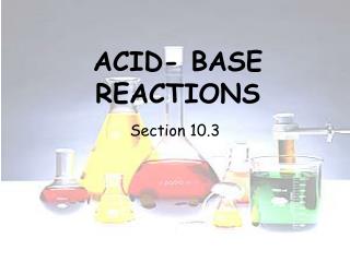 acid base reactions