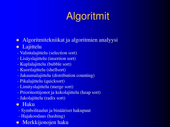 algoritmit