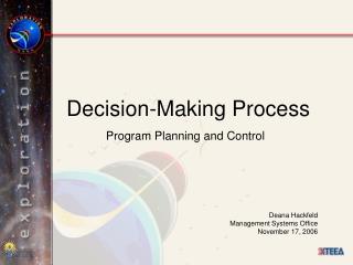 Decision-Making Process