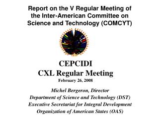 CEPCIDI CXL Regular Meeting February 26, 2008