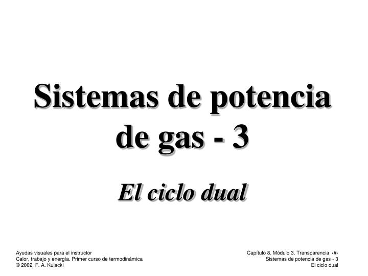 sistemas de potencia de gas 3
