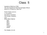 Class 5 - slide 1