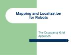 Mapping and Localization for Robots - slide 1