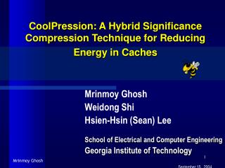 CoolPression: A Hybrid Significance Compression Technique for Reducing Energy in Caches