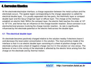 4. Corrosion Kinetics