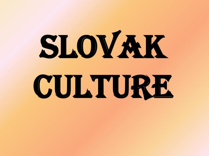 slovak culture