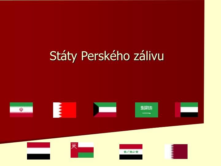 PPT - Státy Perského Zálivu PowerPoint Presentation, Free Download - ID ...