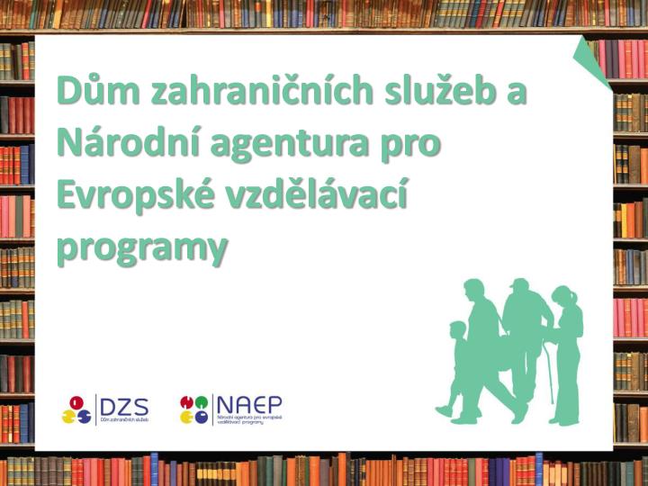 d m zahrani n ch slu eb a n rodn agentura pro evropsk vzd l vac programy