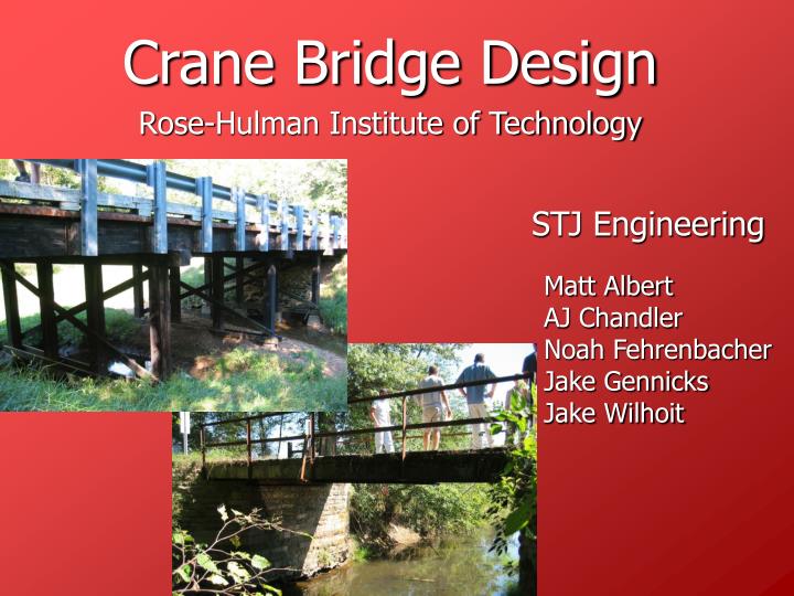 crane bridge design