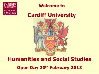 Welcome to Cardiff University