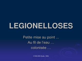 legionelloses