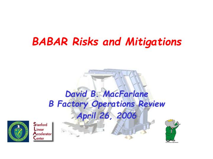 babar risks and mitigations