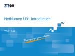 NetNumen U31 Introduction - slide 1