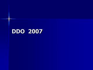 DDO 2007