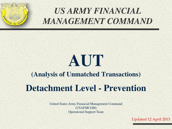 us army financial management command
