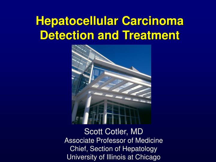 hepatocellular carcinoma detection and treatment