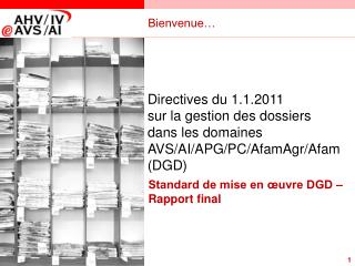 bienvenue