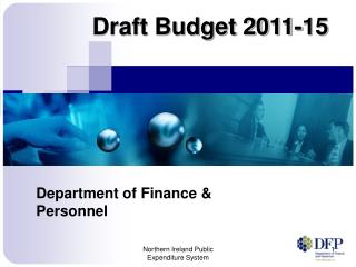 Draft Budget 2011-15