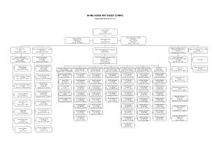 HONG KONG AIR CADET CORPS Organisation Chart as at 1.1.13