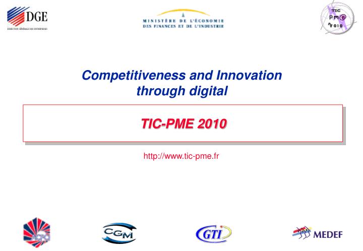 tic pme 2010