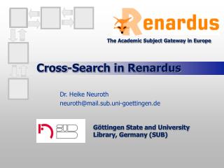 cross search in renardus