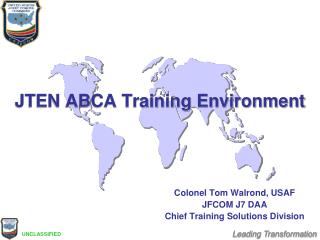 JTEN ABCA Training Environment