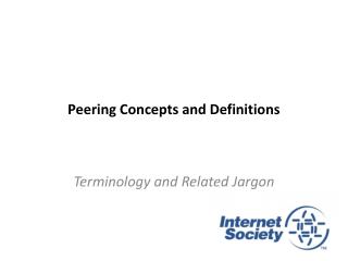 Peering Concepts and Definitions