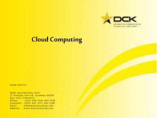 Cloud Computing