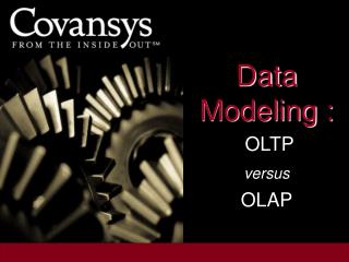 Data Modeling : OLTP versus OLAP