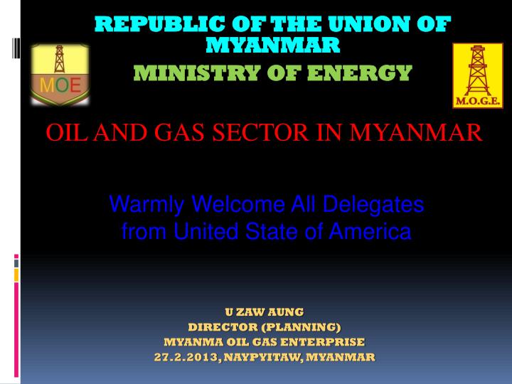 republic of the union of myanmar