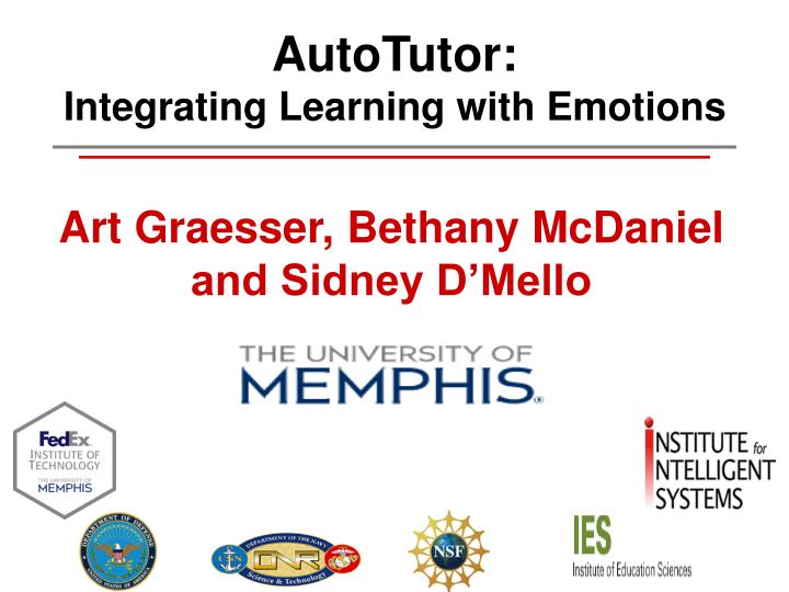 autotutor integrating learning with emotions