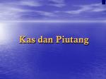 Kas dan Piutang - slide 1