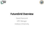 FutureGrid Overview - slide 1