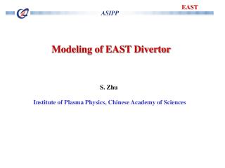Modeling of EAST Divertor
