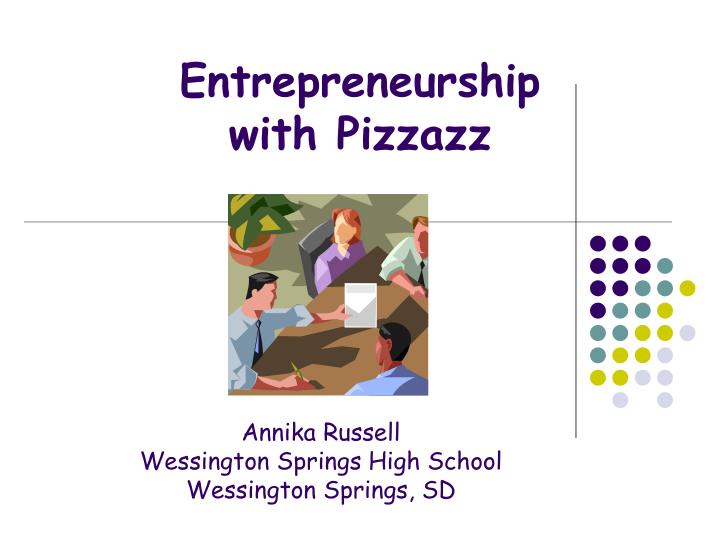 entrepreneurship with pizzazz
