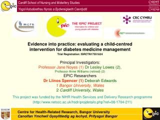 Evidence into practice: evaluating a child-centred intervention for diabetes medicine management