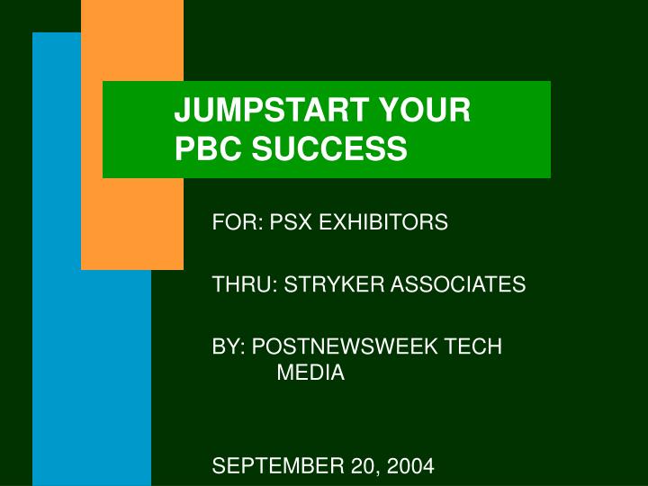 jumpstart your pbc success