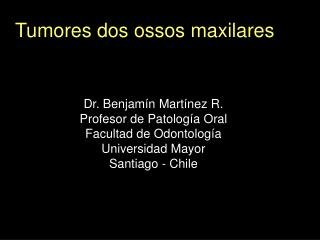tumores dos ossos maxilares