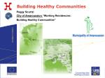 Building Healthy Communities - slide 1