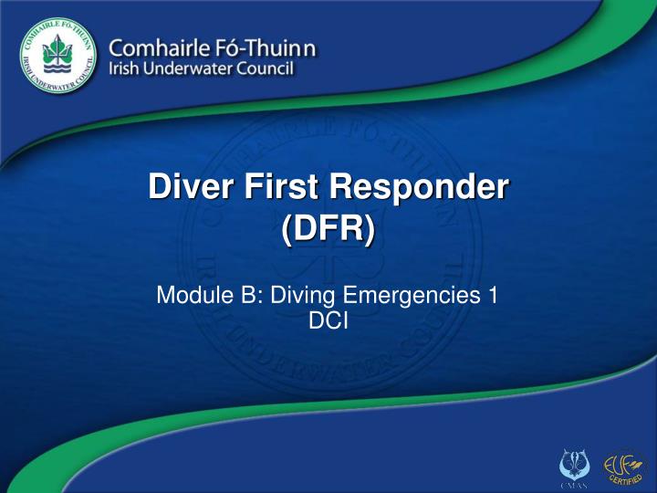 diver first responder dfr