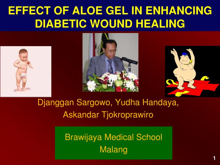 effect of aloe gel in enhancing diabetic wound healing