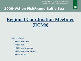 2005-WS on FishFrame Baltic Sea