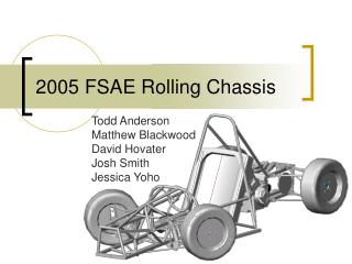 2005 FSAE Rolling Chassis