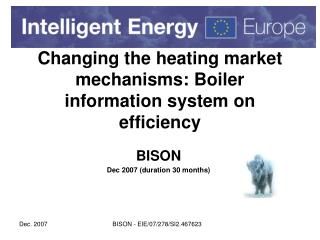 Changing the heating market mechanisms: Boiler information system on efficiency