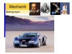 Mechanik - slide 1