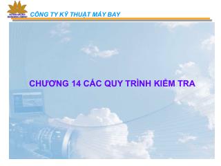 ch ng 14 c c quy tr nh ki m tra