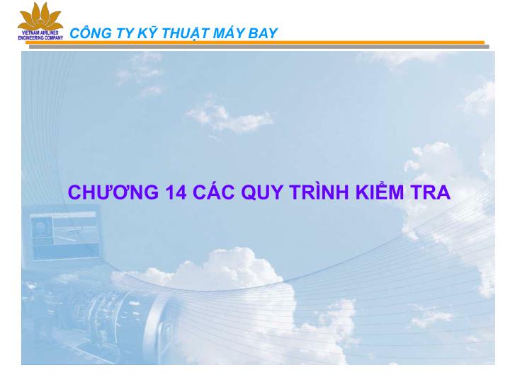 ch ng 14 c c quy tr nh ki m tra