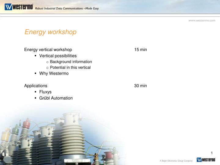 energy workshop