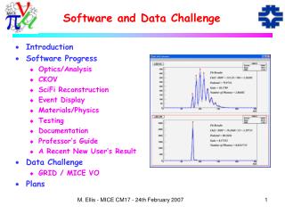 Software and Data Challenge