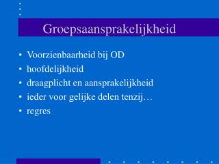 groepsaansprakelijkheid